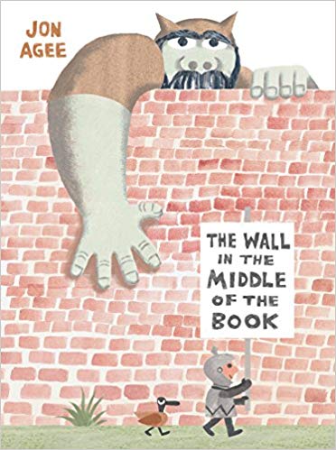 The wall in the middle of the book
