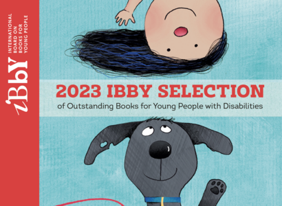 cover image of the 2023 IBBY catalogue with a selection of books for young people with disabilities