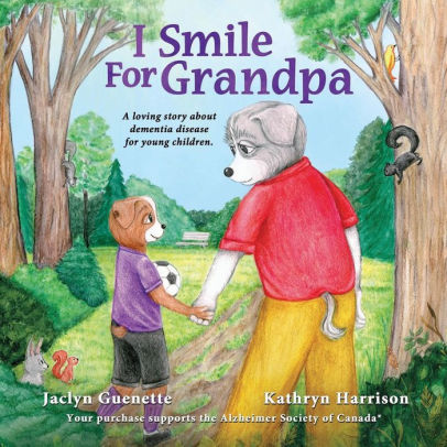 I smile for Grandpa