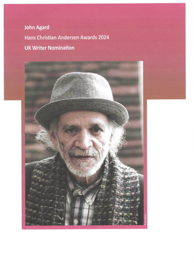 John Agard<br />
Hans Christian Andersen Awards 2024<br />
UK Writer Nomination